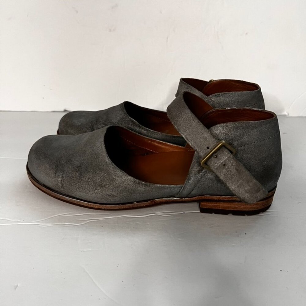 Kork-Ease Bellota Grey metallic Mary Jane Shoes - Picture 7 of 8